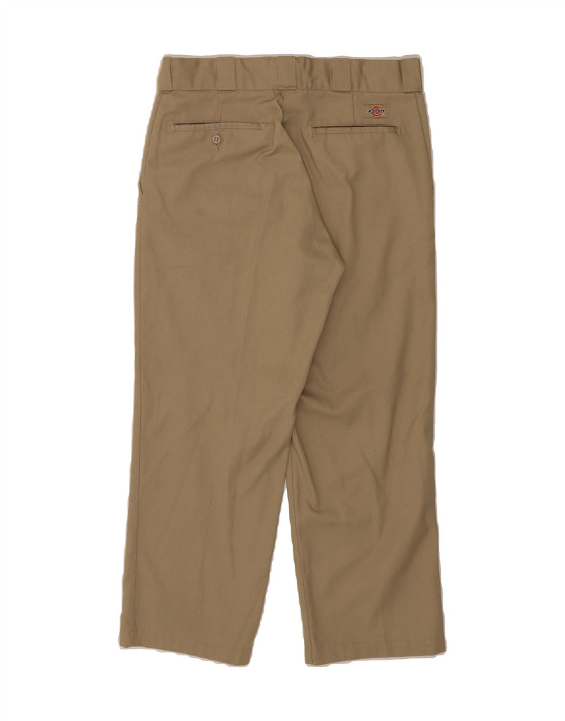 DICKIES Mens 874 Original Fit Straight Chino Trousers W34 L26 Beige Vintage Dickies and Second-Hand Dickies from Messina Hembry 