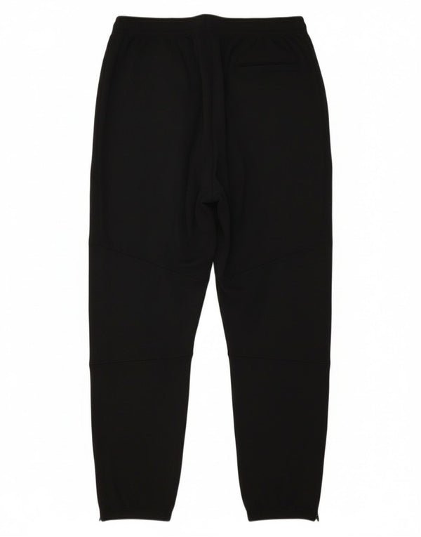 Nike Mens Dri Fit Tracksuit Trousers Joggers Medium  Black Polyester