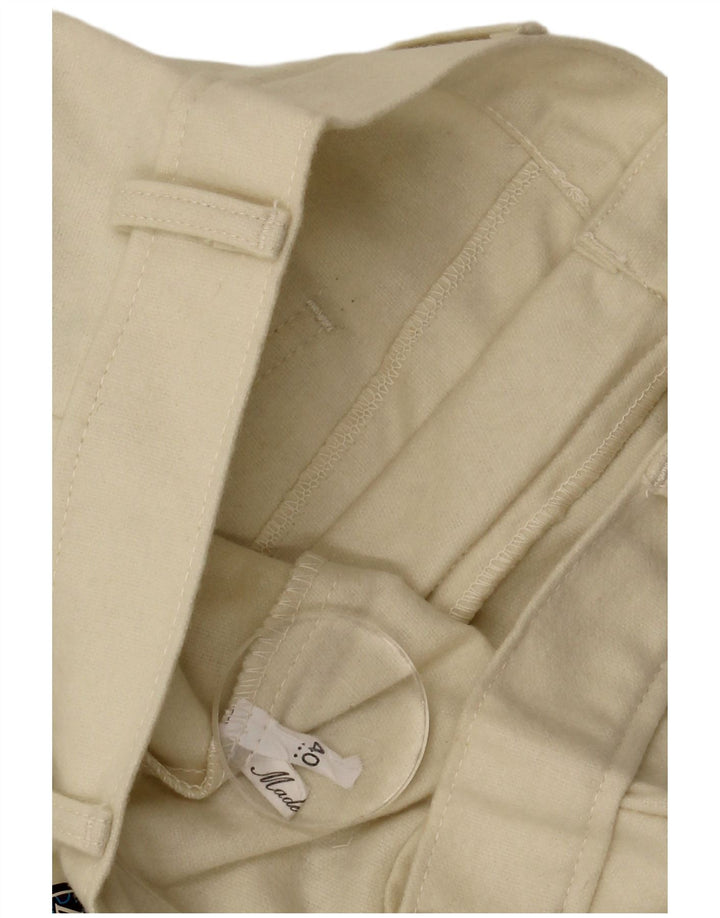 Vintage Womens Bootcut Casual Trousers EU 40 Medium W30 L33 Beige