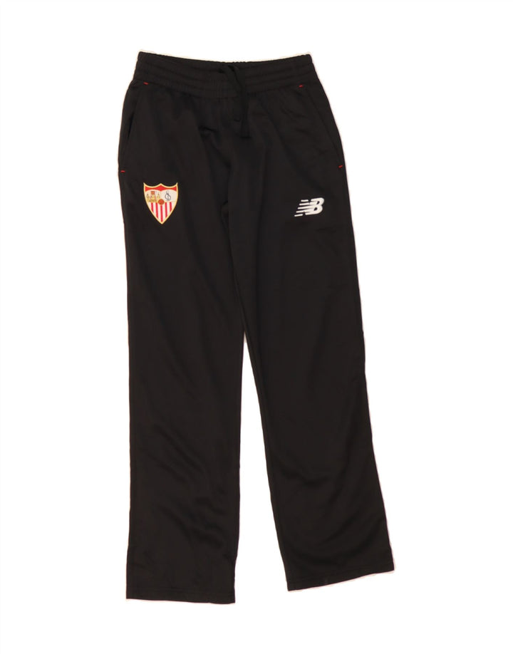 NEW BALANCE Boys Valencia Tracksuit Trousers 11-12 Years Medium Black Vintage New Balance and Second-Hand New Balance from Messina Hembry 