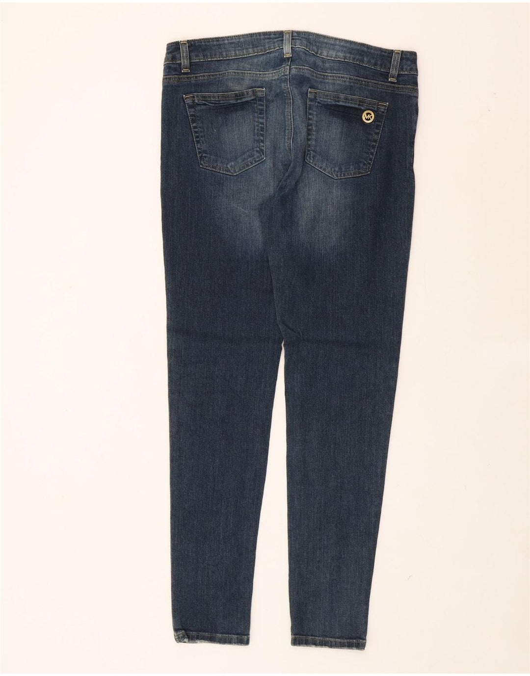 MICHAEL KORS Womens Skinny Jeans W32 L30 Blue Vintage Michael Kors and Second-Hand Michael Kors from Messina Hembry 