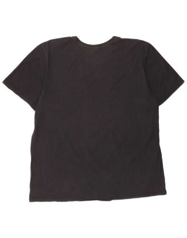 Nike Mens Athletic Cut T-Shirt Top XL Black Cotton