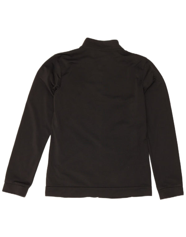 Puma Girls Graphic Tracksuit Top Jacket 13-14 Years Black