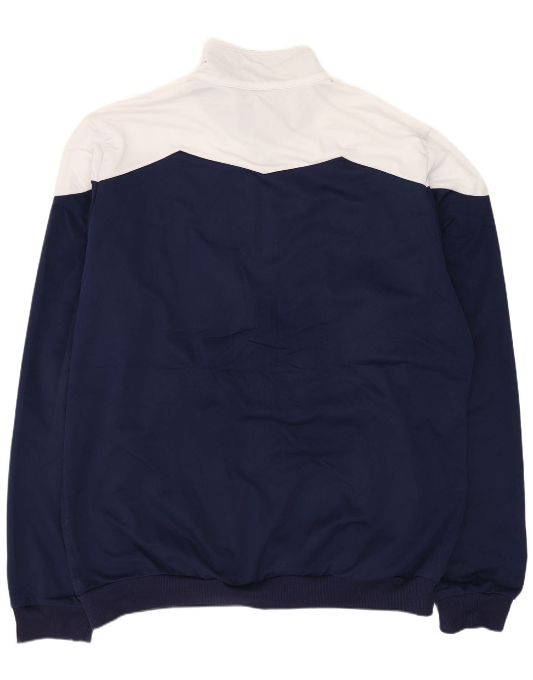 Errea Mens Tracksuit Top Jacket 4XL Navy Blue Colourblock Polyester