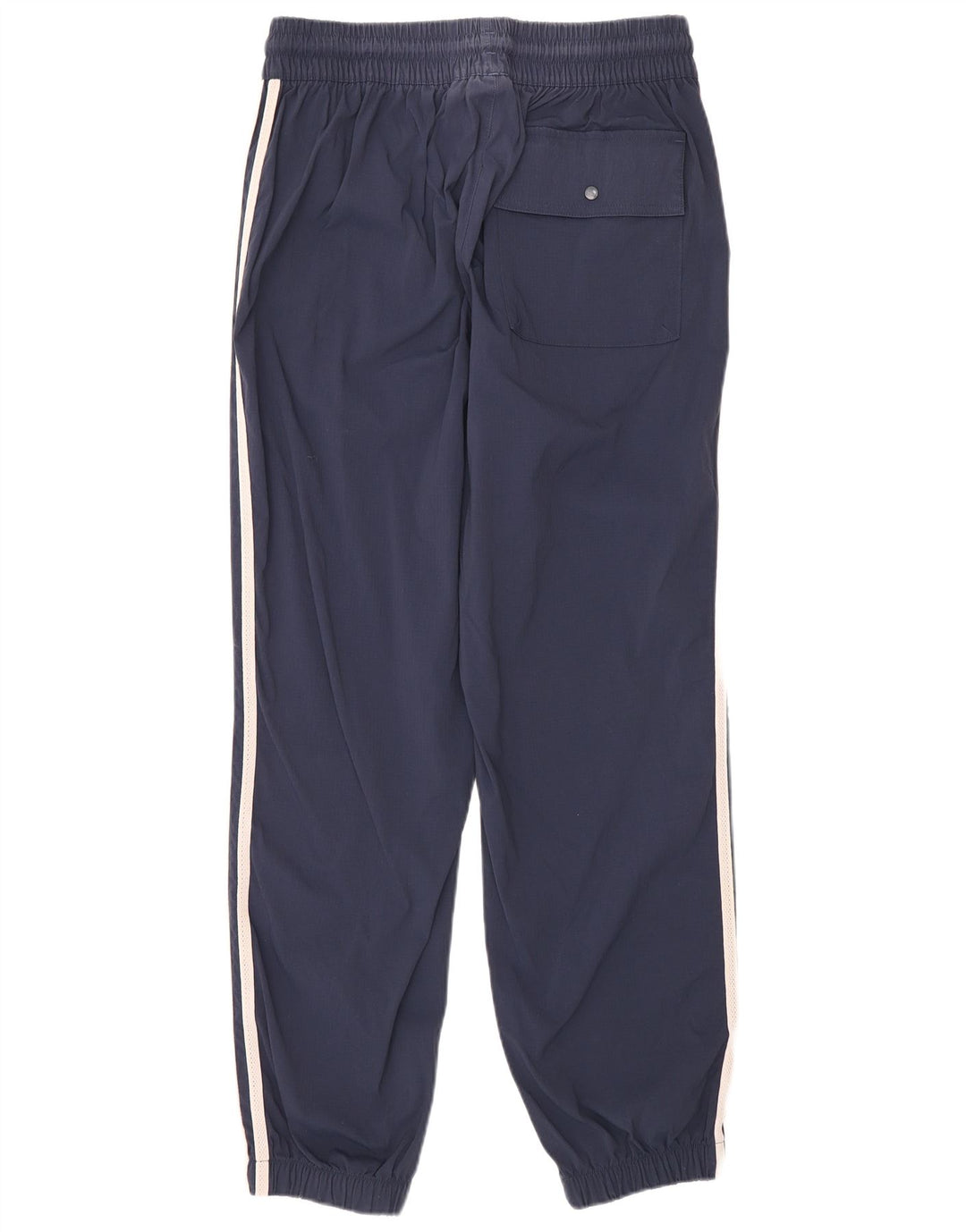 Adidas Mens Tracksuit Trousers Joggers Medium Navy Blue Polyester