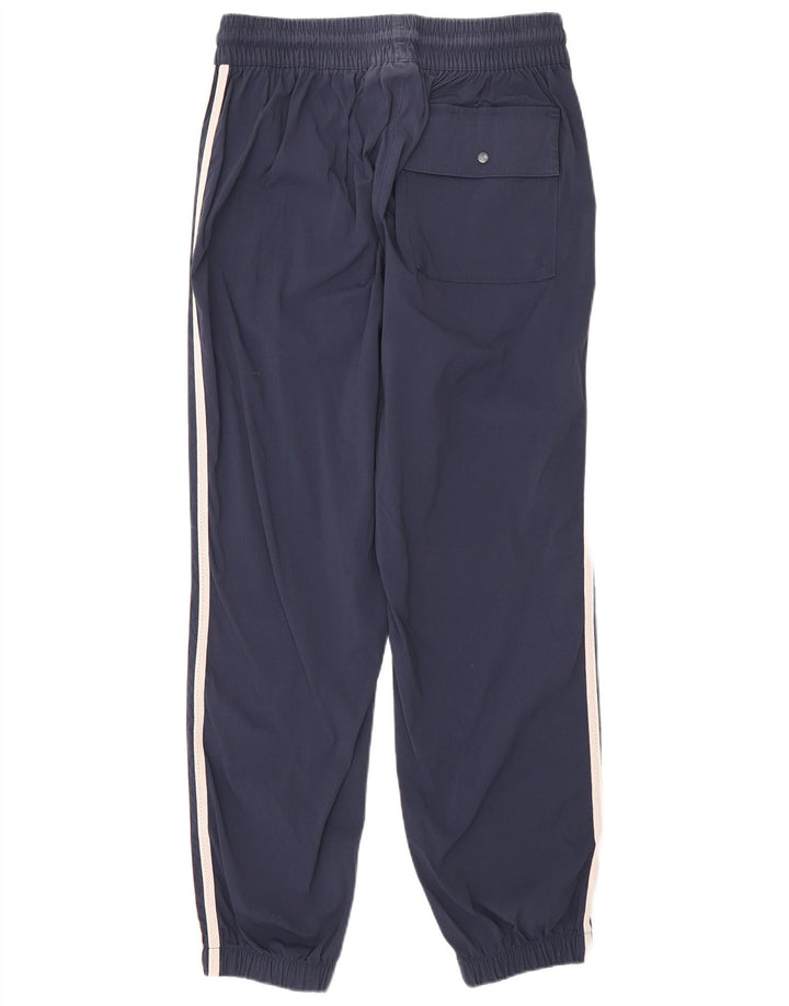 Adidas Mens Tracksuit Trousers Joggers Medium Navy Blue Polyester