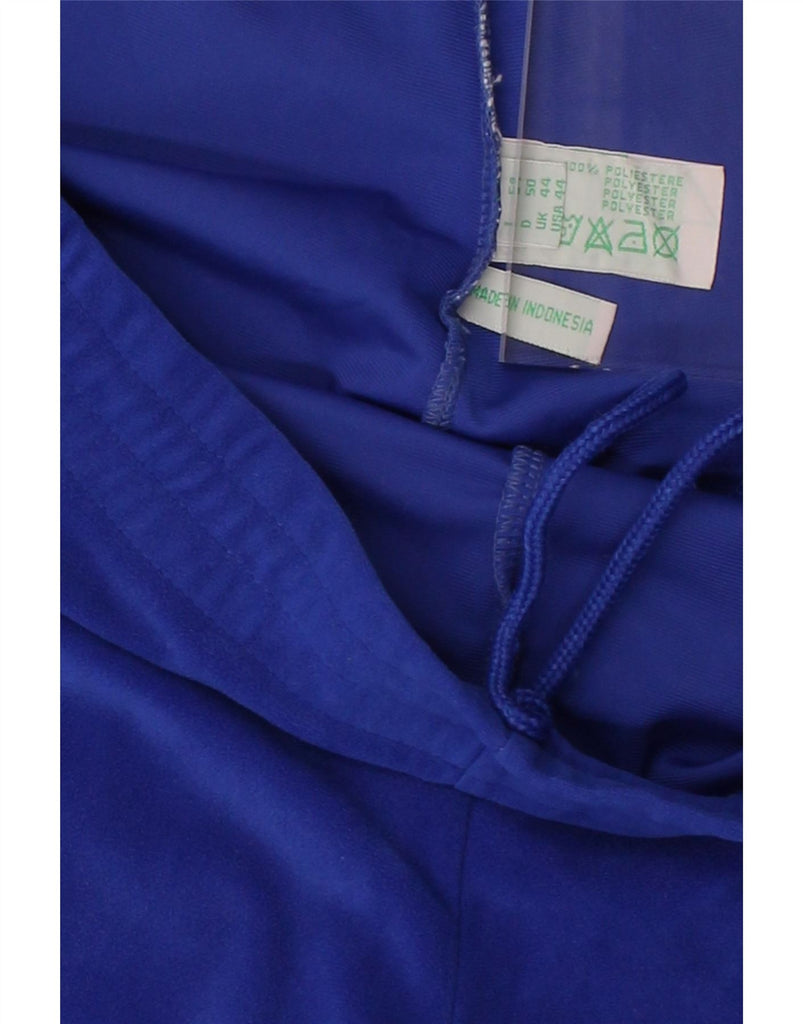 DIADORA Mens Velour Tracksuit Trousers UK 44 Large  Blue Polyester Vintage Diadora and Second-Hand Diadora from Messina Hembry 