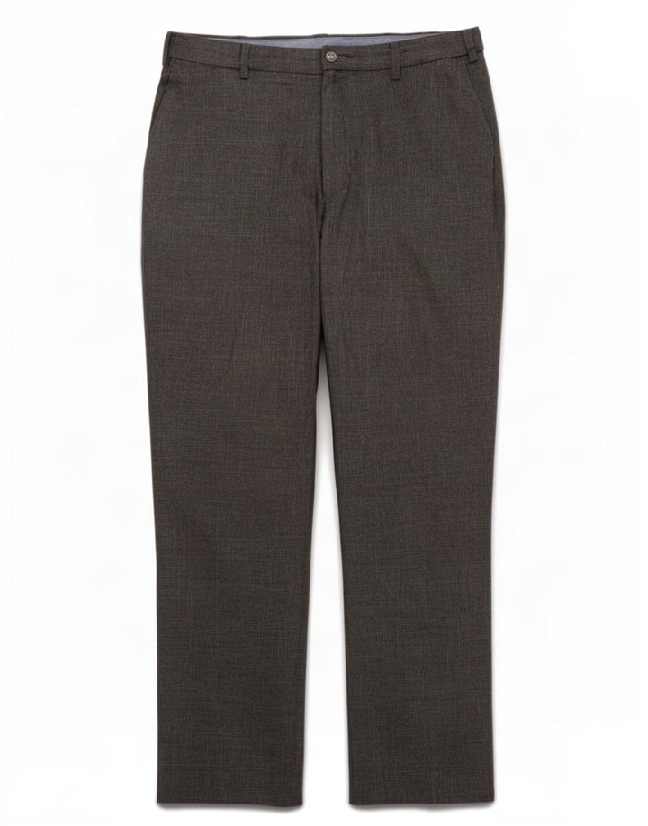 Marks & Spencer Mens Regular Suit Trousers W38 L31 Grey Polyester