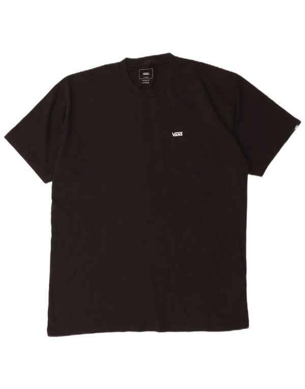 Vans Mens Classic Fit T-Shirt XL Black Cotton