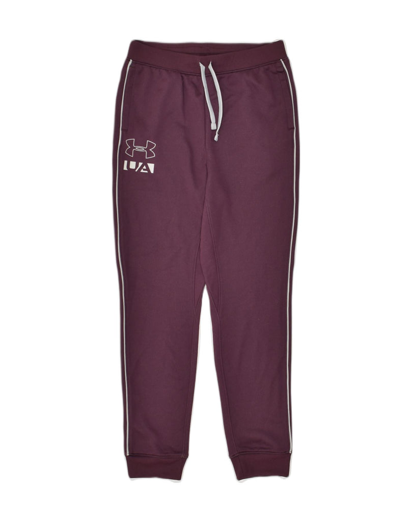 UNDER ARMOUR Boys Tracksuit Trousers Joggers 13-14 Years Large  Purple | Vintage Under Armour | Thrift | Second-Hand Under Armour | Used Clothing | Messina Hembry 