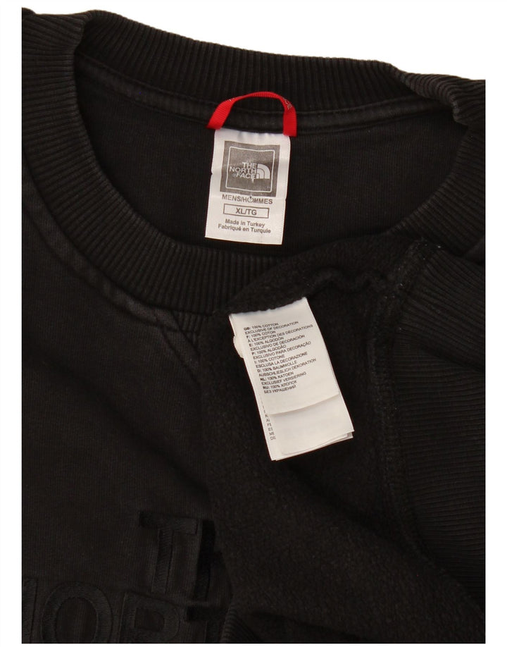 The North Face Mens Graphic Sweatshirt Jumper XL Black