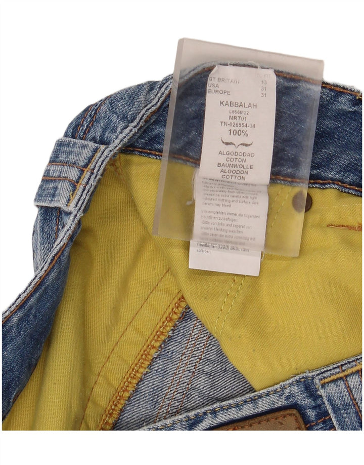 PEPE Jeans Mens Denim Bermuda Shorts W31 Medium Blue Cotton