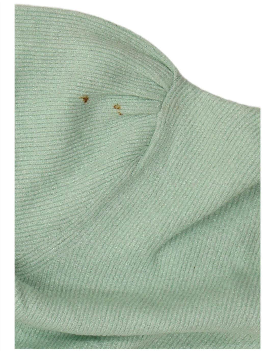 Marks & Spencer Womens Crop Turtle Neck Jumper Sweater UK 10 Small Green