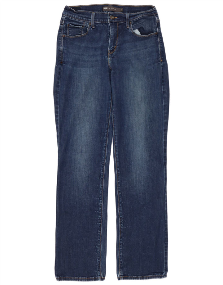 LEVI'S Womens 505 Straight Jeans US 6 Medium W28 L31 Blue