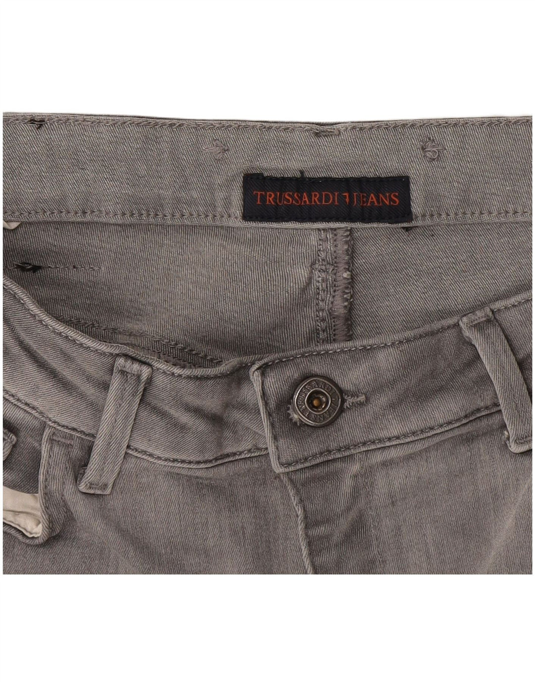 Trussardi Womens Skinny Jeans W28 L31 Grey