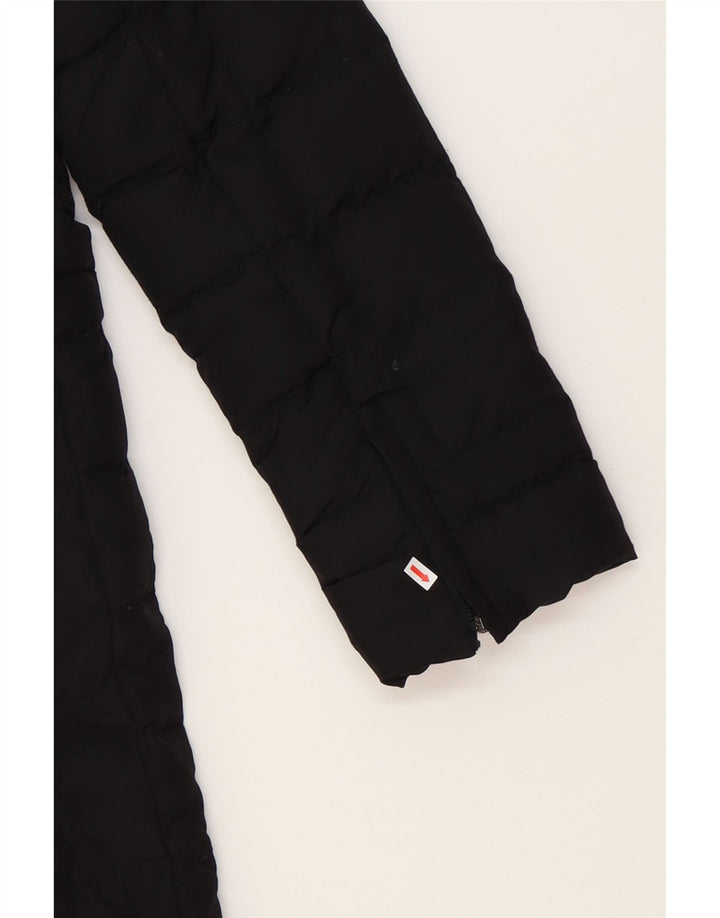 MARELLA Womens Hooded Padded Coat UK 16 Large  Black Polyamide Vintage Marella and Second-Hand Marella from Messina Hembry 