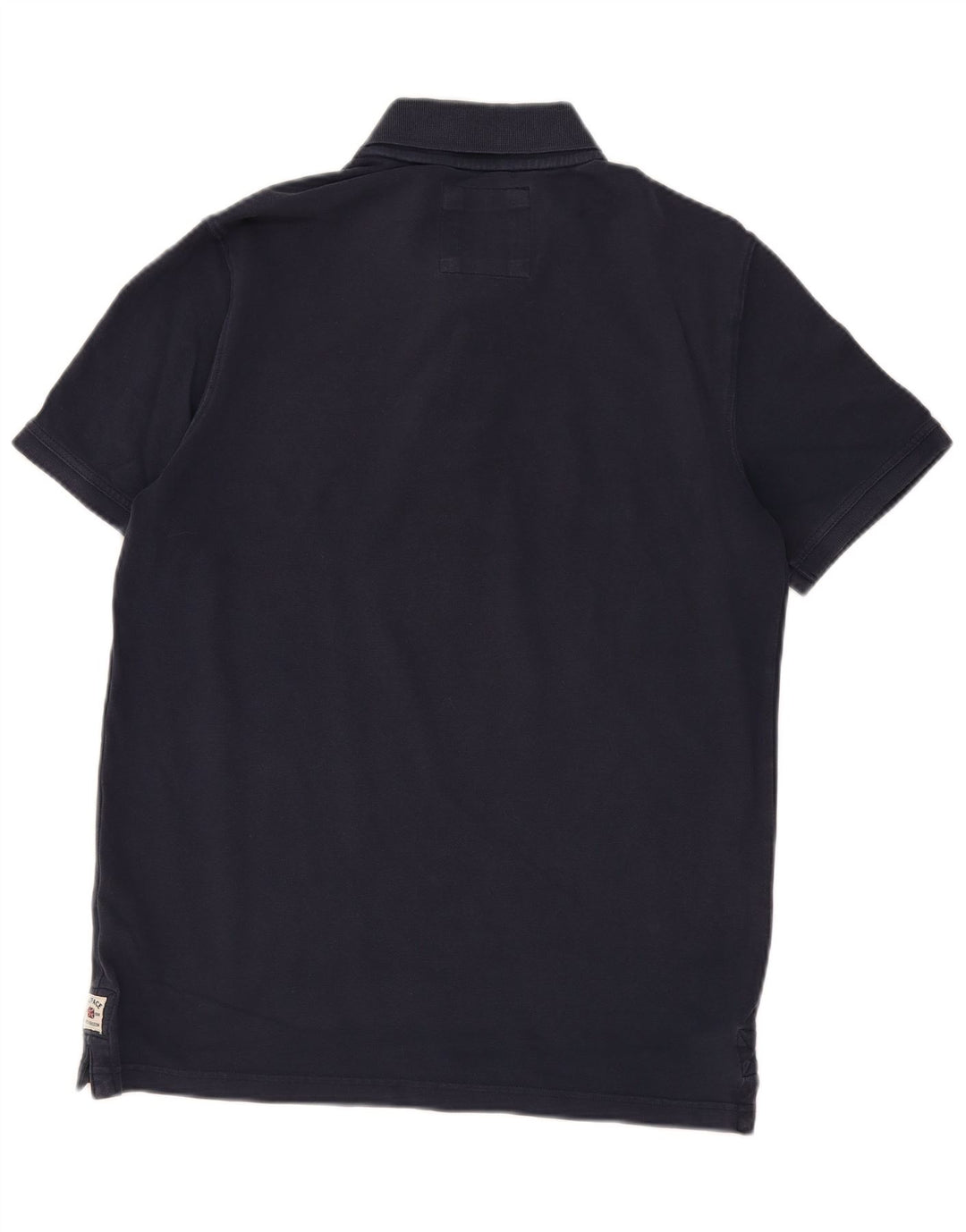 Fat Face Mens Polo Shirt Large Navy Blue Cotton
