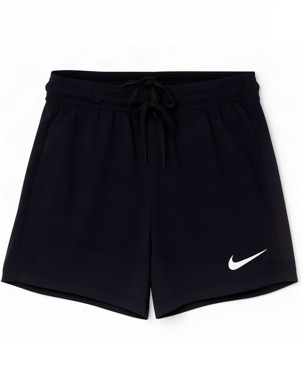 Nike Girls Dri Fit Sport Shorts 8-9 Years Small Navy Blue Polyester