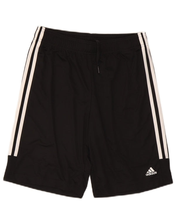 Adidas Boys Aeroready Sport Shorts 13-14 Years Black Polyester