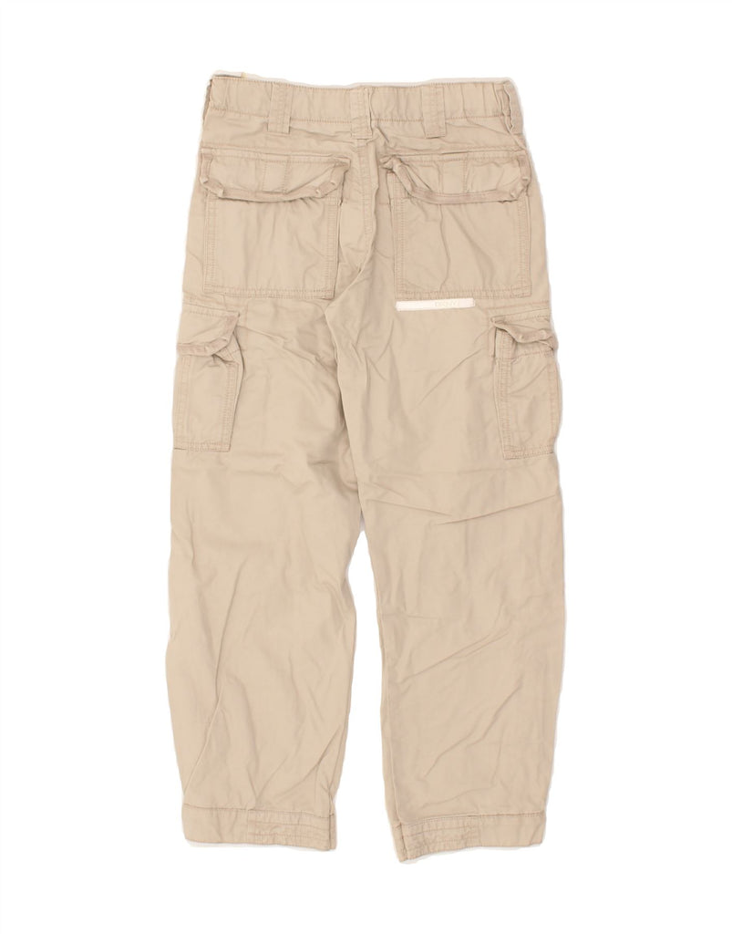 DKNY Boys Straight Cargo Trousers 7-8 Years W24 L22  Beige Cotton | Vintage Dkny | Thrift | Second-Hand Dkny | Used Clothing | Messina Hembry 