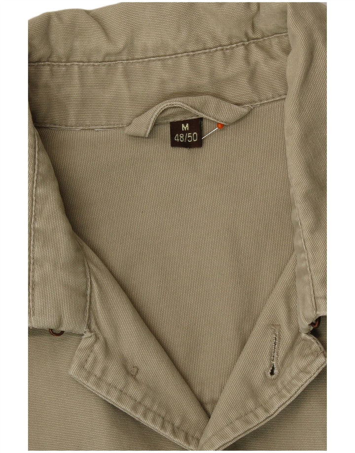 Vintage Mens Utility Jacket IT 48/50 Medium Khaki