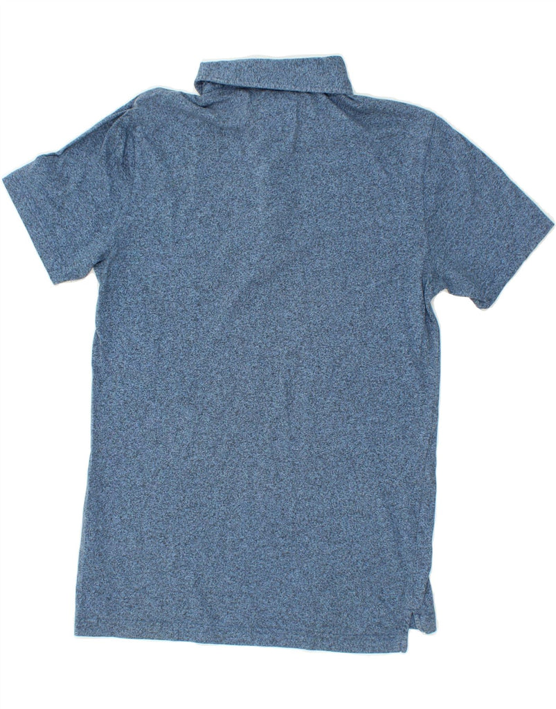 LEVI'S Mens Polo Shirt Small Blue Flecked Cotton Vintage Levi's and Second-Hand Levi's from Messina Hembry 