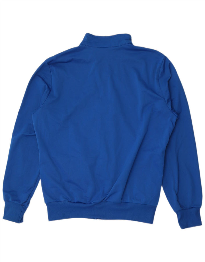 Errea Mens Tracksuit Top Jacket XL Blue Colourblock Polyester