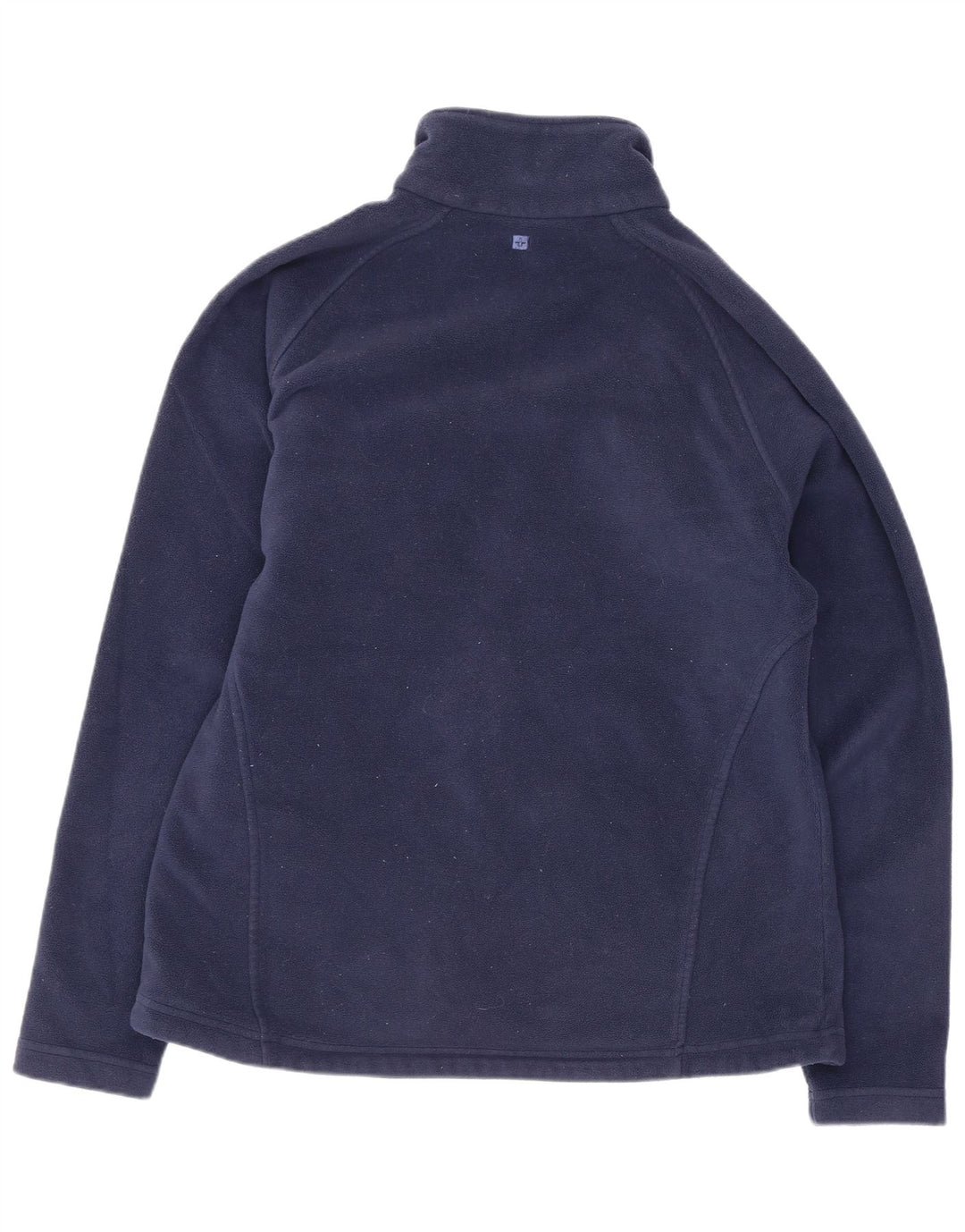 Mountain Warehouse Womens Fleece Jacket UK 12 Medium Navy Blue Polyester