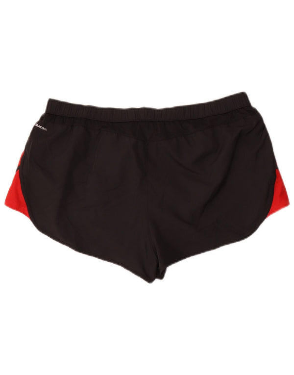 Adidas Womens Climacool Sport Shorts UK 16 Large Black Colourblock
