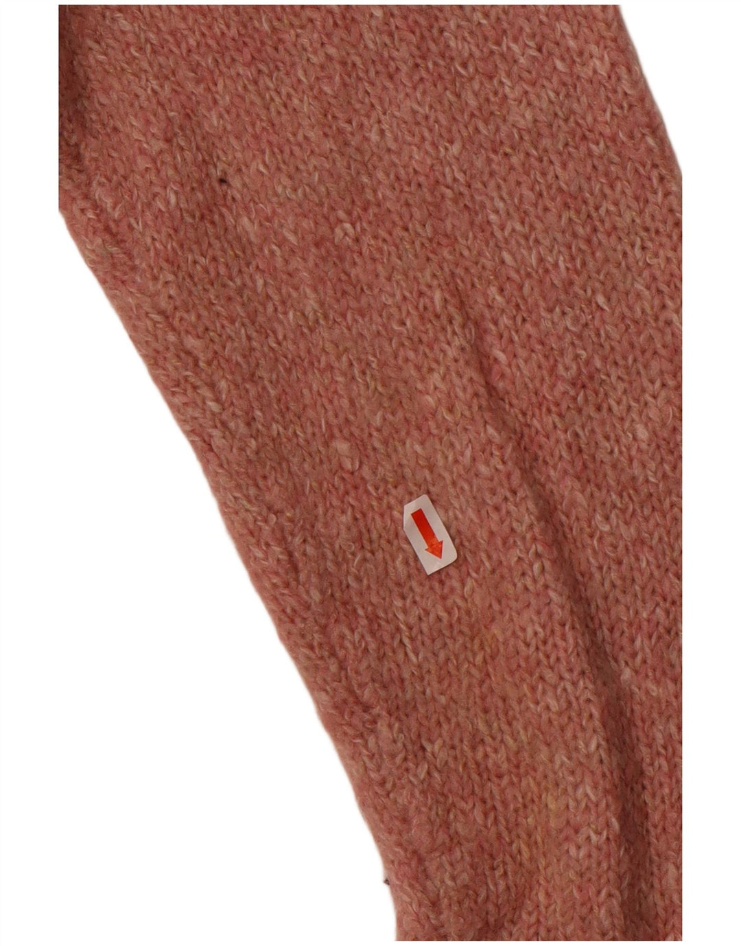 L.L.Bean Womens Cardigan Sweater UK 16 Large Pink Acrylic