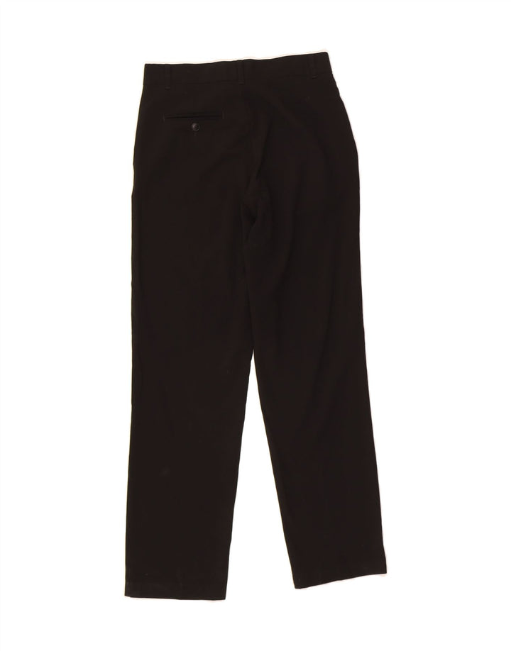 CHAPS Boys Straight Casual Trousers 13-14 Years W27 L28 Black Polyester Vintage Chaps and Second-Hand Chaps from Messina Hembry 