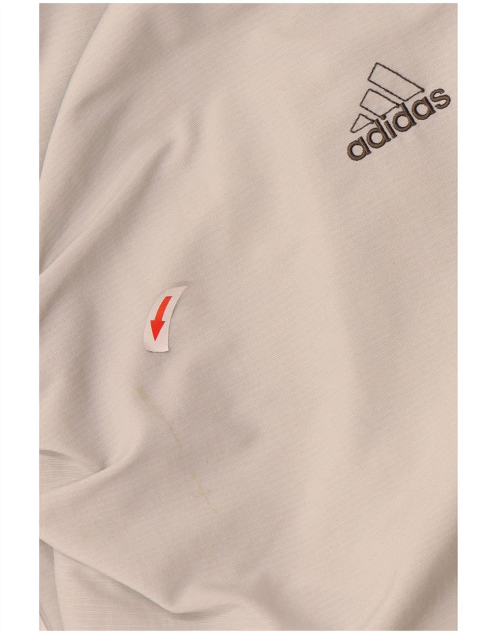 Adidas Mens Capri Trousers W32 L21 Grey Polyamide