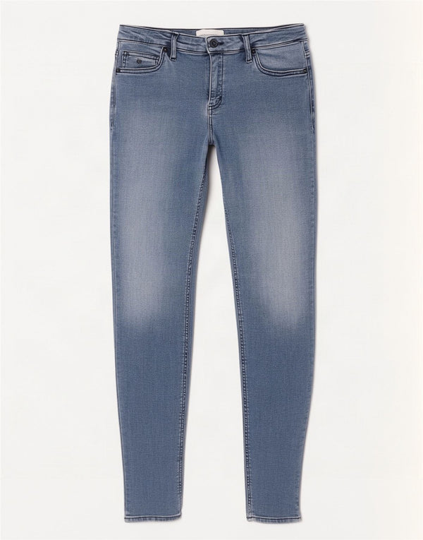 Calvin Klein Womens Skinny Jeans W30 L32 Blue Cotton