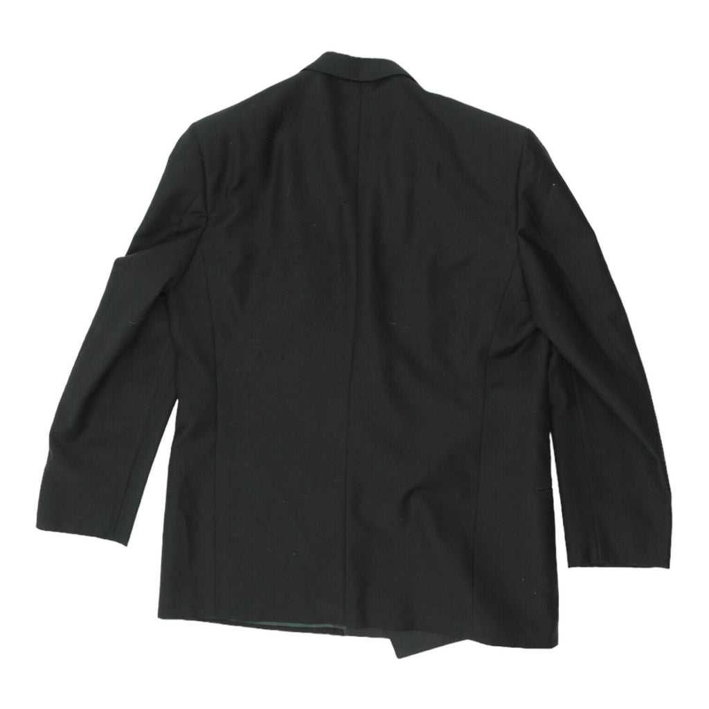 Valentino Mens Black Double Breasted Blazer Jacket | Vintage Designer Suit VTG | Vintage Messina Hembry | Thrift | Second-Hand Messina Hembry | Used Clothing | Messina Hembry 