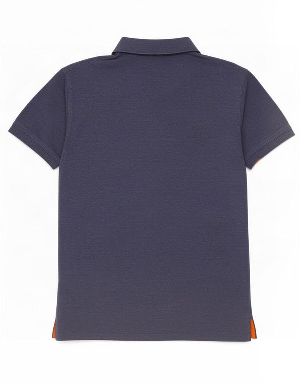 Gant Mens Polo Shirt Medium Blue Cotton