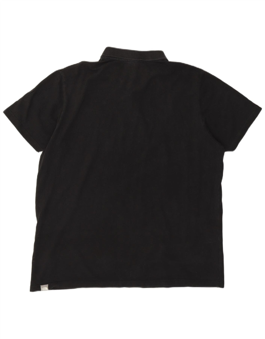 The North Face Mens Polo Shirt 2XL Black Cotton