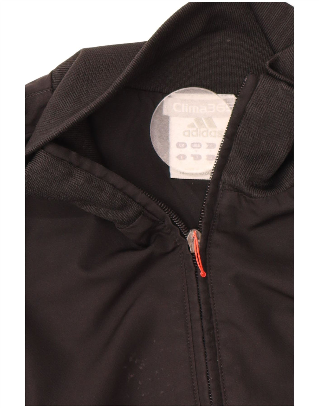ADIDAS Mens Clima 365 Tracksuit Top Jacket Small Black Polyester