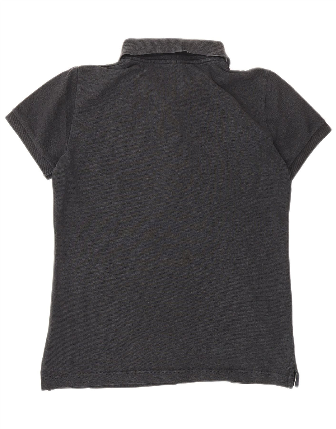 MARINA YACHTING Womens Polo Shirt UK 14 Large Black Cotton