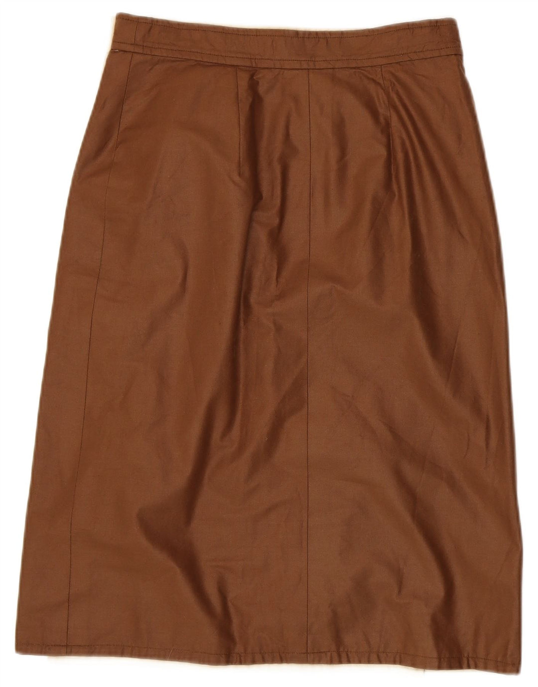 Vintage Womens Reversible Wrap Skirt W30 Medium Brown