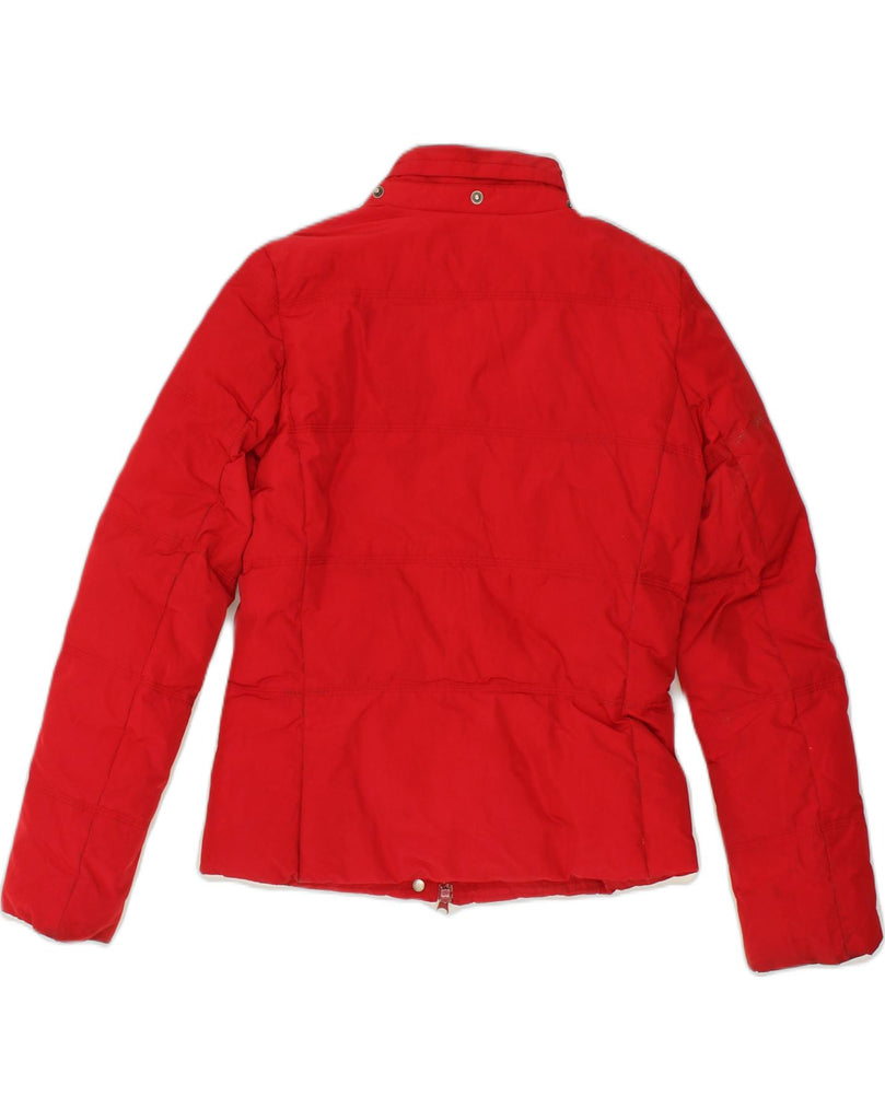 WOOLRICH Womens Padded Jacket UK 8 Small Red Polyester | Vintage Woolrich | Thrift | Second-Hand Woolrich | Used Clothing | Messina Hembry 