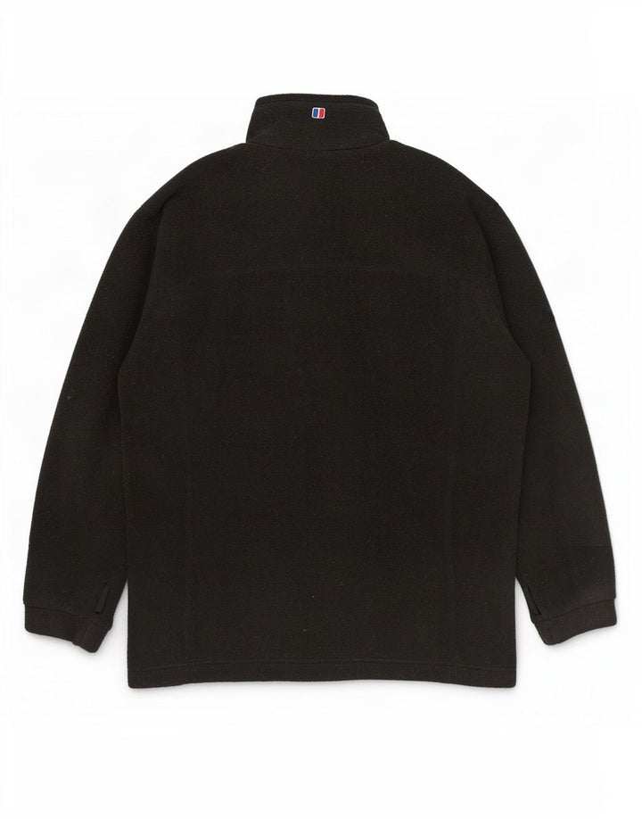 Berghaus Womens Liner Fleece Jacket UK 14 Large Black Polyester