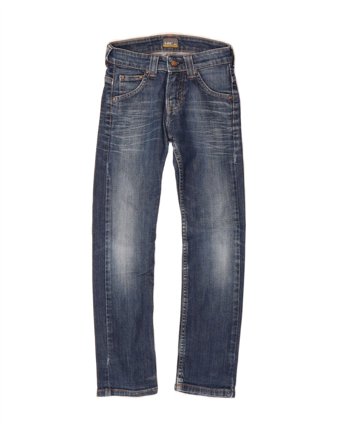 LEE Boys Perry Straight Jeans 8-9 Years W22 L25 Blue Cotton Vintage Lee and Second-Hand Lee from Messina Hembry 