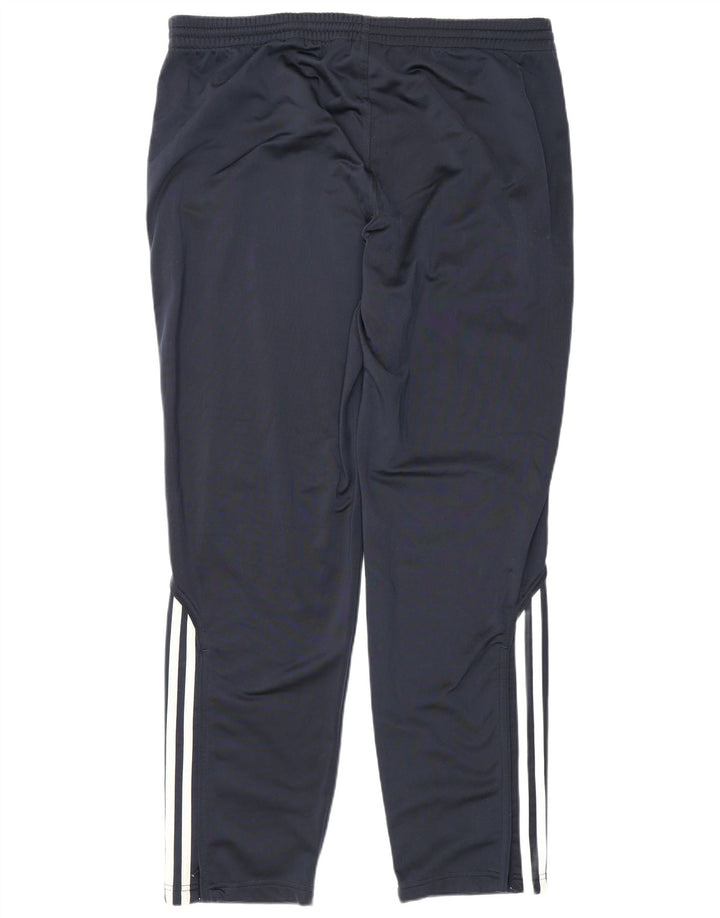 Adidas Mens Tracksuit Trousers UK 40/42 Medium  Navy Blue Polyester
