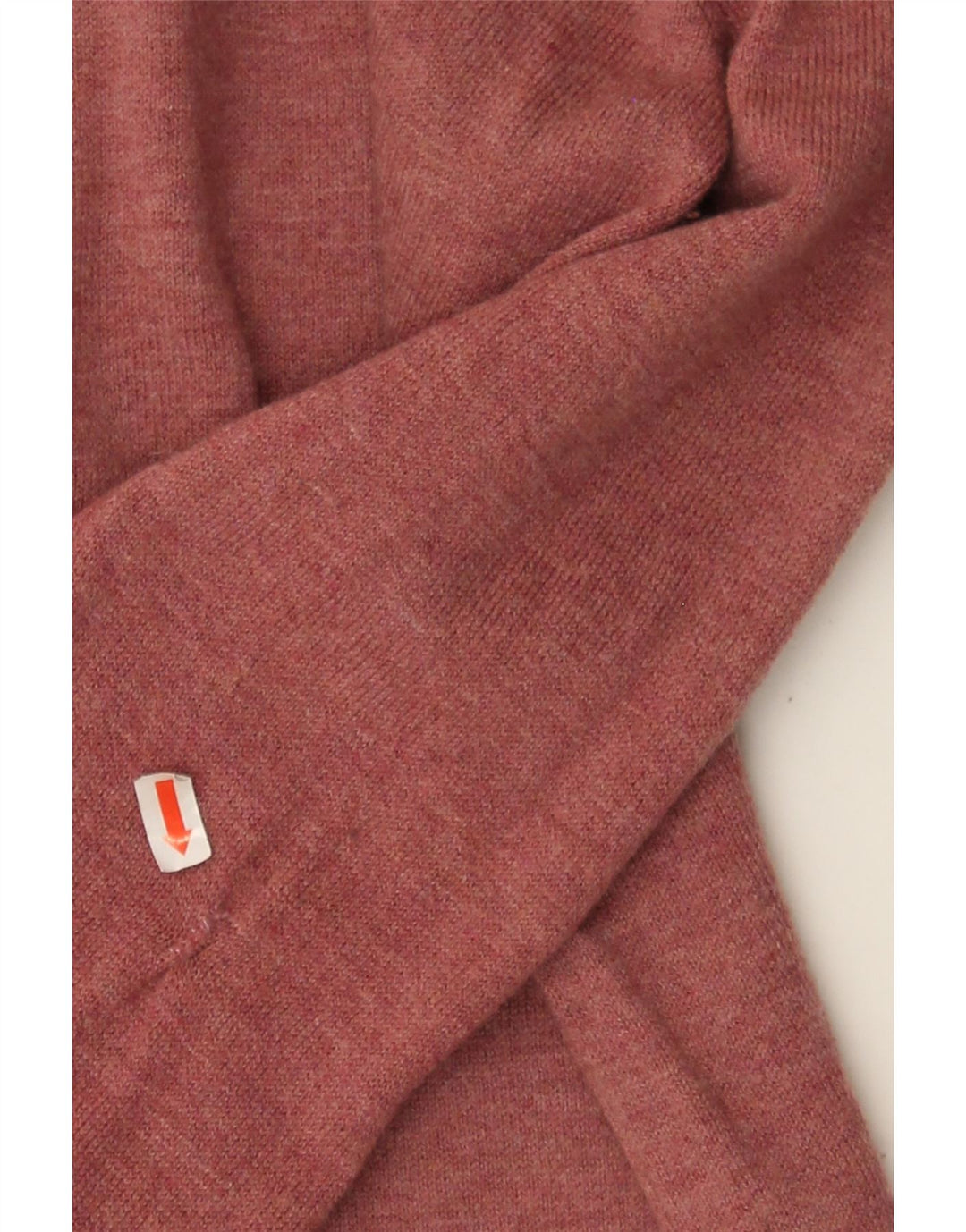FAT FACE Womens Longline Open Cardigan Sweater UK 14 Large Pink Wool Vintage Fat Face and Second-Hand Fat Face from Messina Hembry 