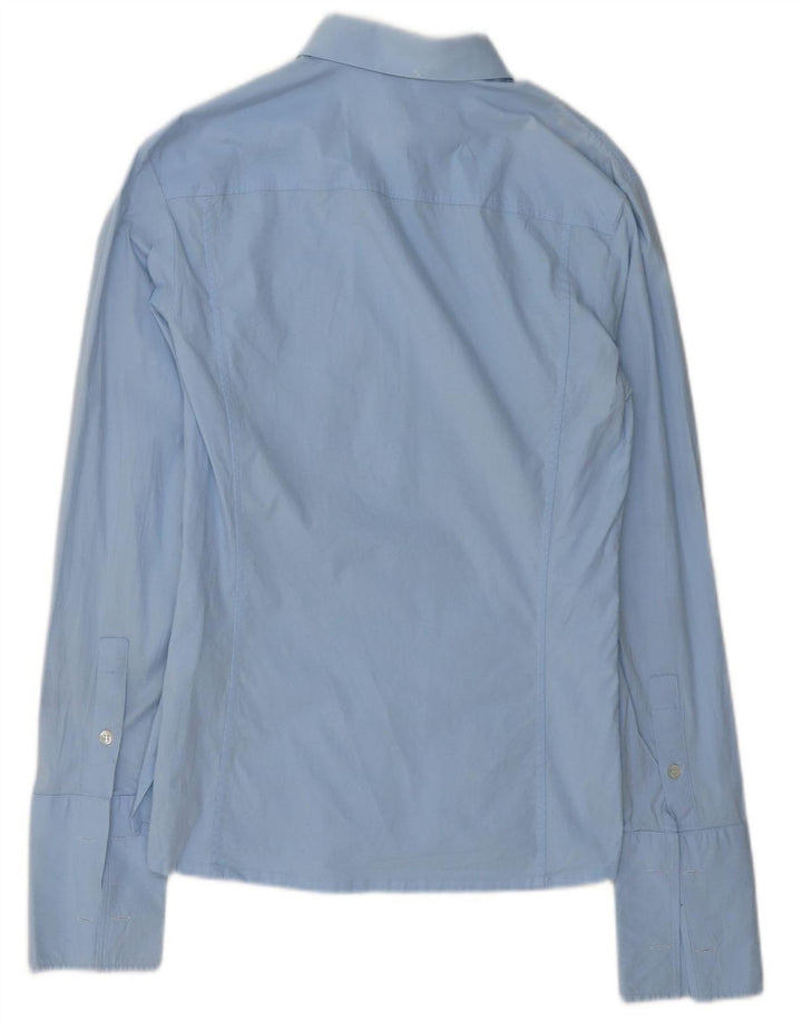 BIKKEMBERGS Mens Formal Shirt Size 39 Medium Blue Cotton