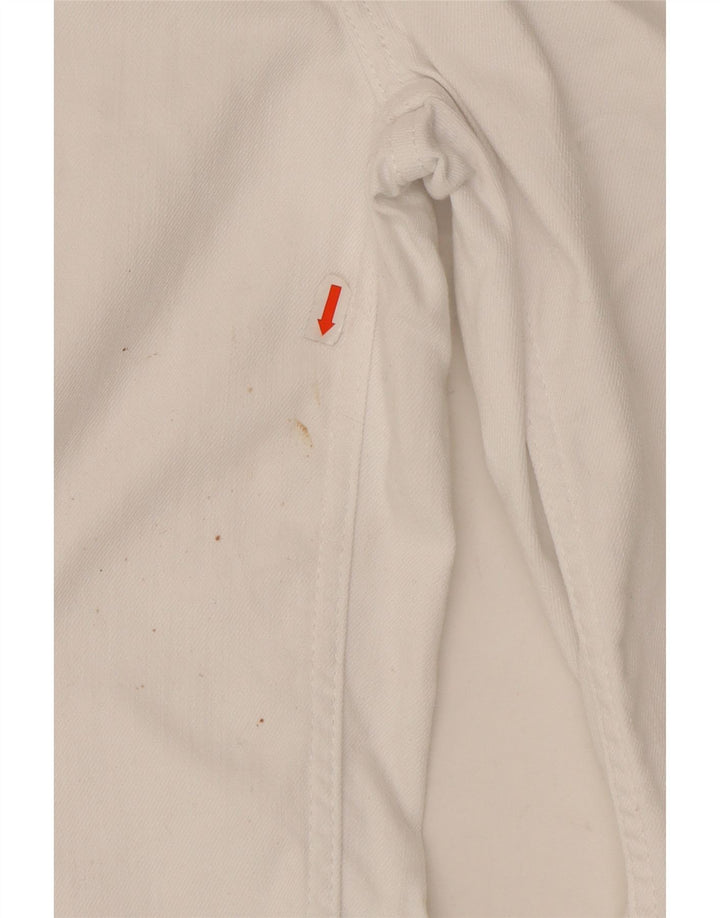 Zara Womens Straight Jeans EU 36 XS W26 L29 White