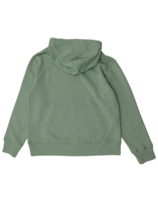 New Balance Womens Oversized Hoodie Jumper UK 10 Small Green