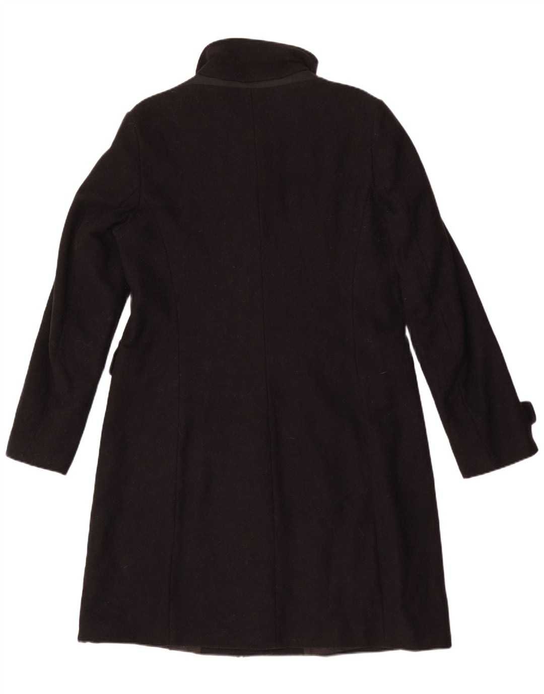 GEOX Womens Respira Overcoat UK 16 Large Black Wool