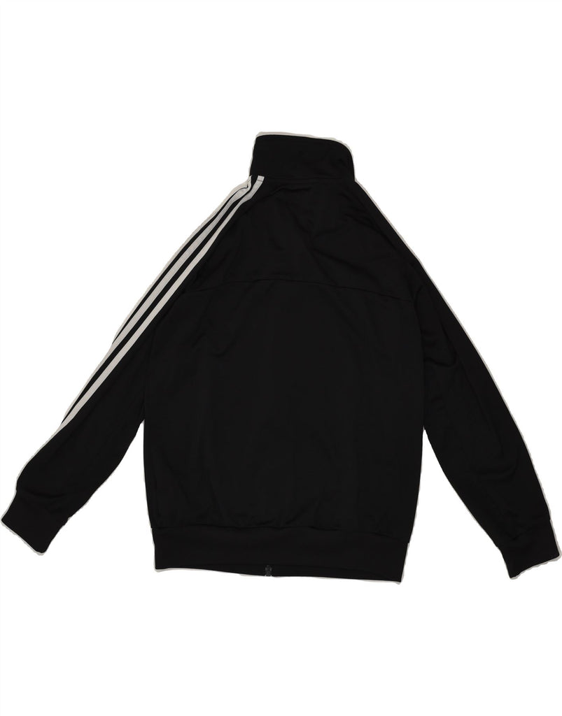 ADIDAS Boys Tracksuit Top Jacket 13-14 Years Black Polyester | Vintage Adidas | Thrift | Second-Hand Adidas | Used Clothing | Messina Hembry 