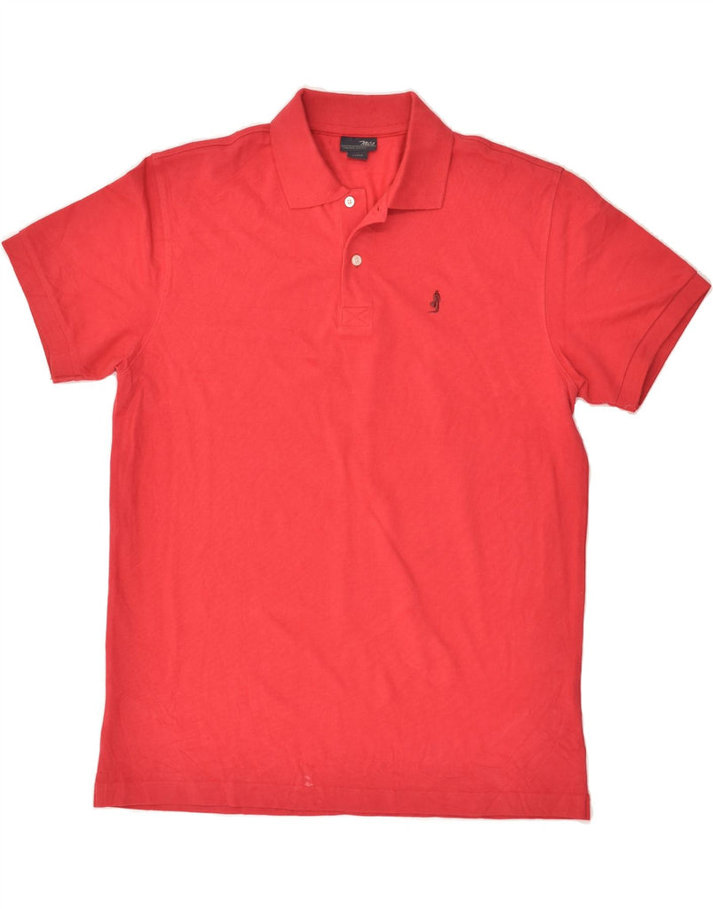 MARLBORO CLASSICS Mens Polo Shirt Large Red Cotton | Vintage Marlboro Classics | Thrift | Second-Hand Marlboro Classics | Used Clothing | Messina Hembry 